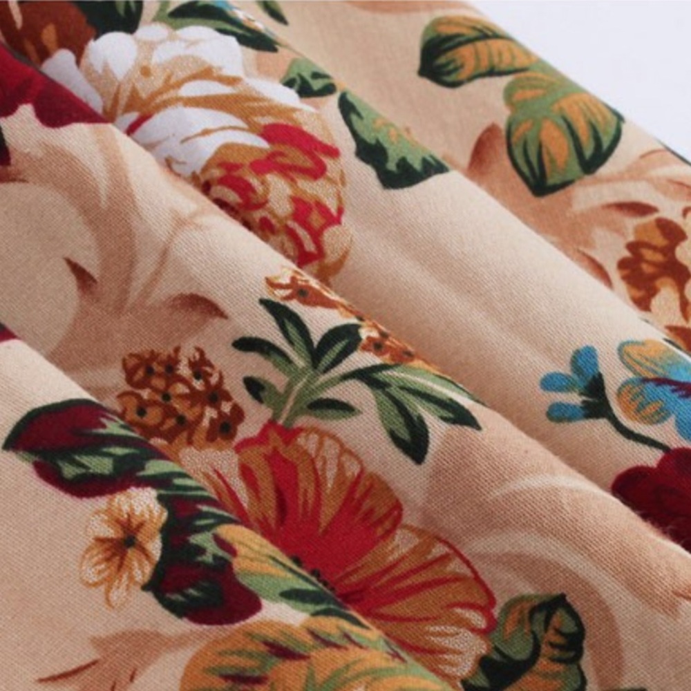 💐 Rockabilly Floral Swing Ball Dress - Picture 6 of 8
